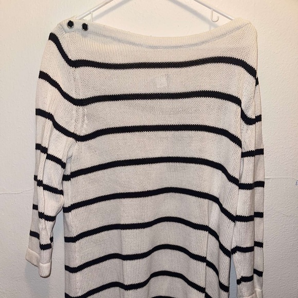 Christopher Banks Size Large Striped Sweater - Picture 2 of 3